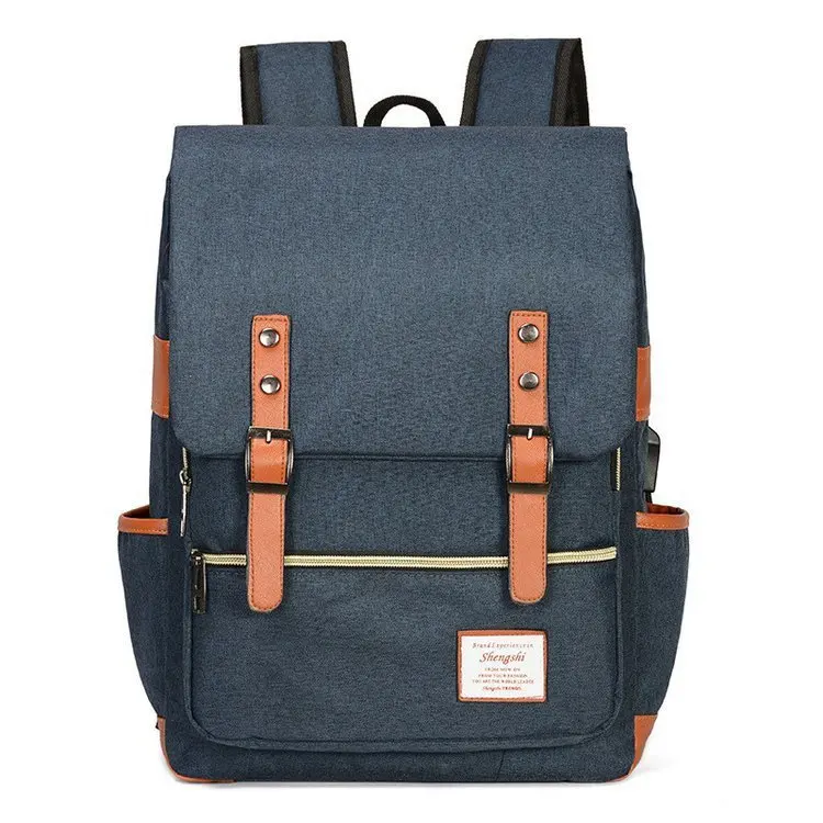 Women's Men's Fashionable Waterproof Oxford Backpack Shoulder Bag for Leisure Outdoor Travel Students for Computer Carrying