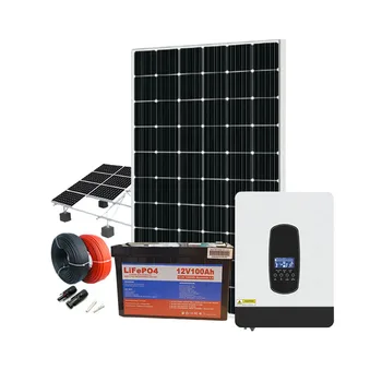 Photovoltaic Power Station 1KW 3KW 5KW 10KW 20KW 30KW Home Solar Energy Storage System