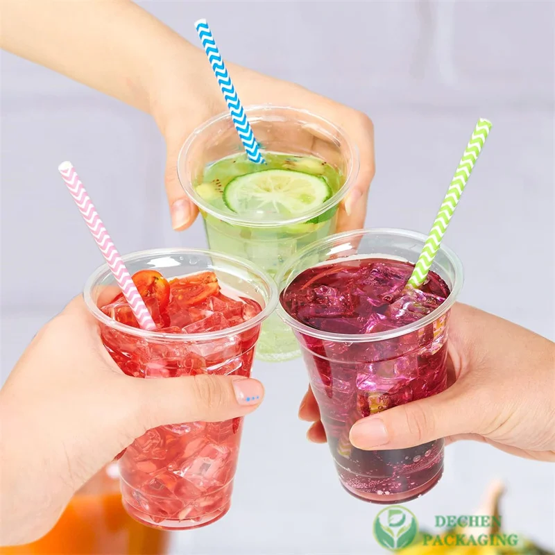Pet Cups Plastic Plastic Cups For Bubble Tea