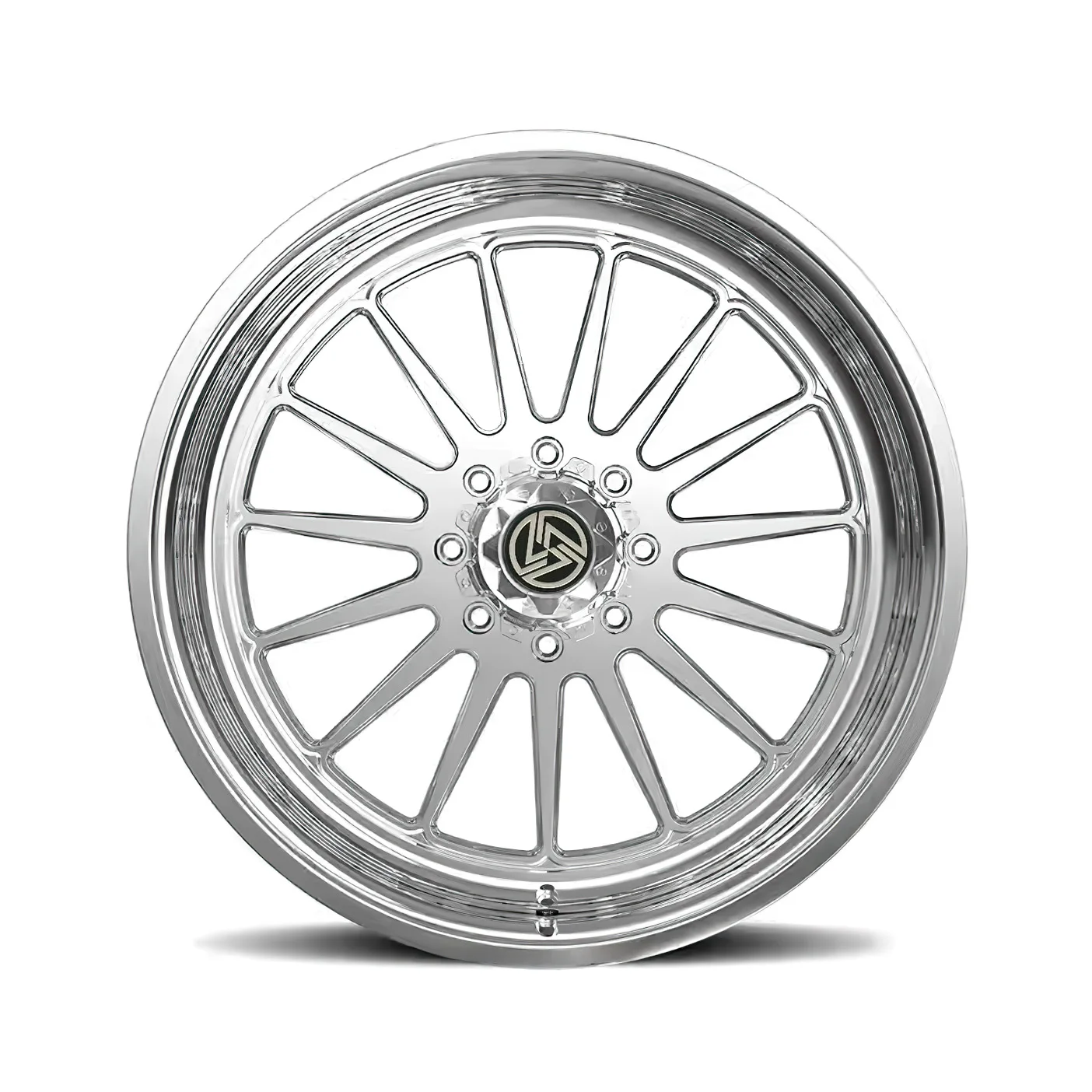 XL Deep Dish Chrome Off-Road Wheel 5x127 5x139.7 6x139.7 Forged Wheel 22 24 26 Inch Car Alloy Rim for Toyota Hilux D-Max - Image 3