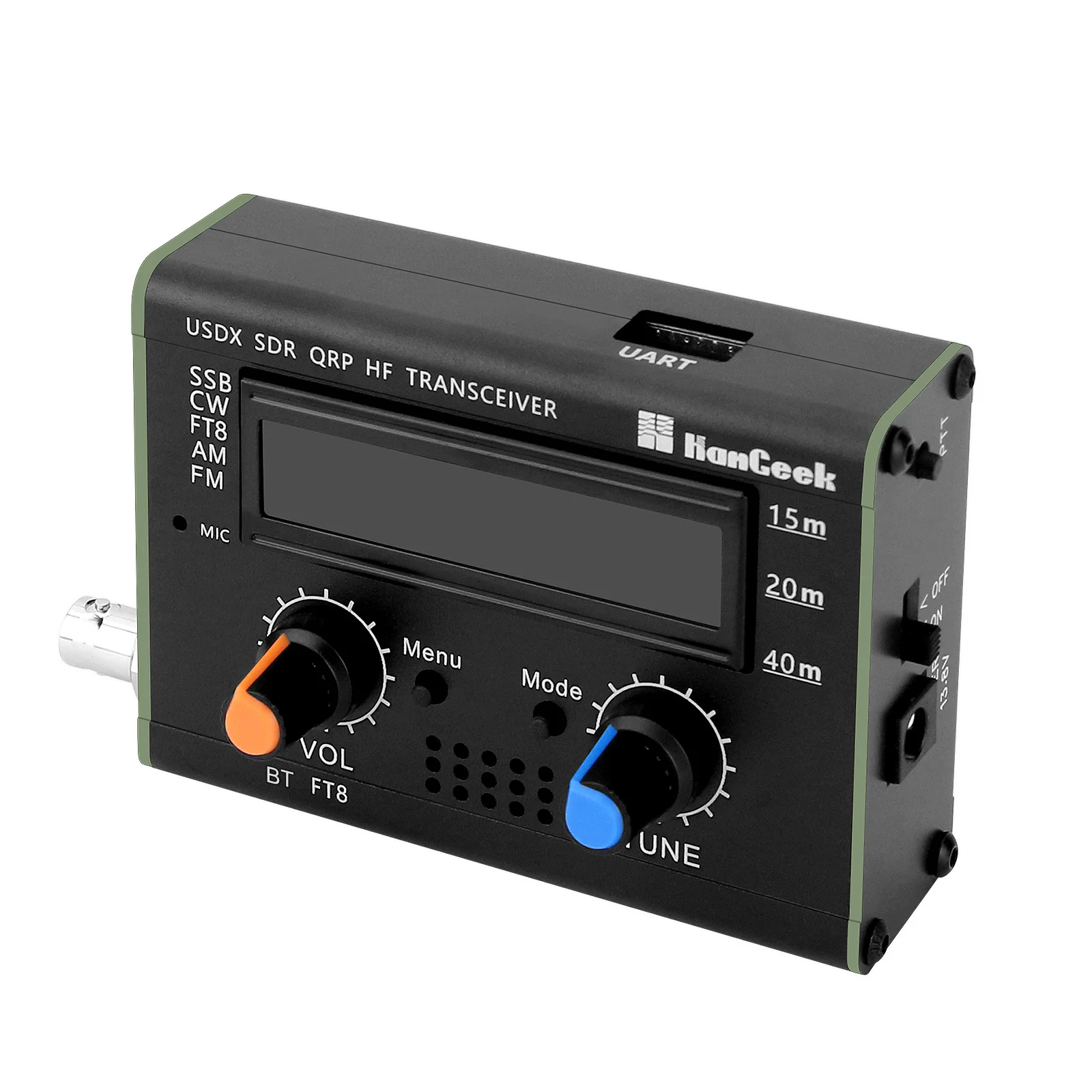 HAMGEEK USDX-FT8 5W SDR Transceiver - All Mode HF Capabilities