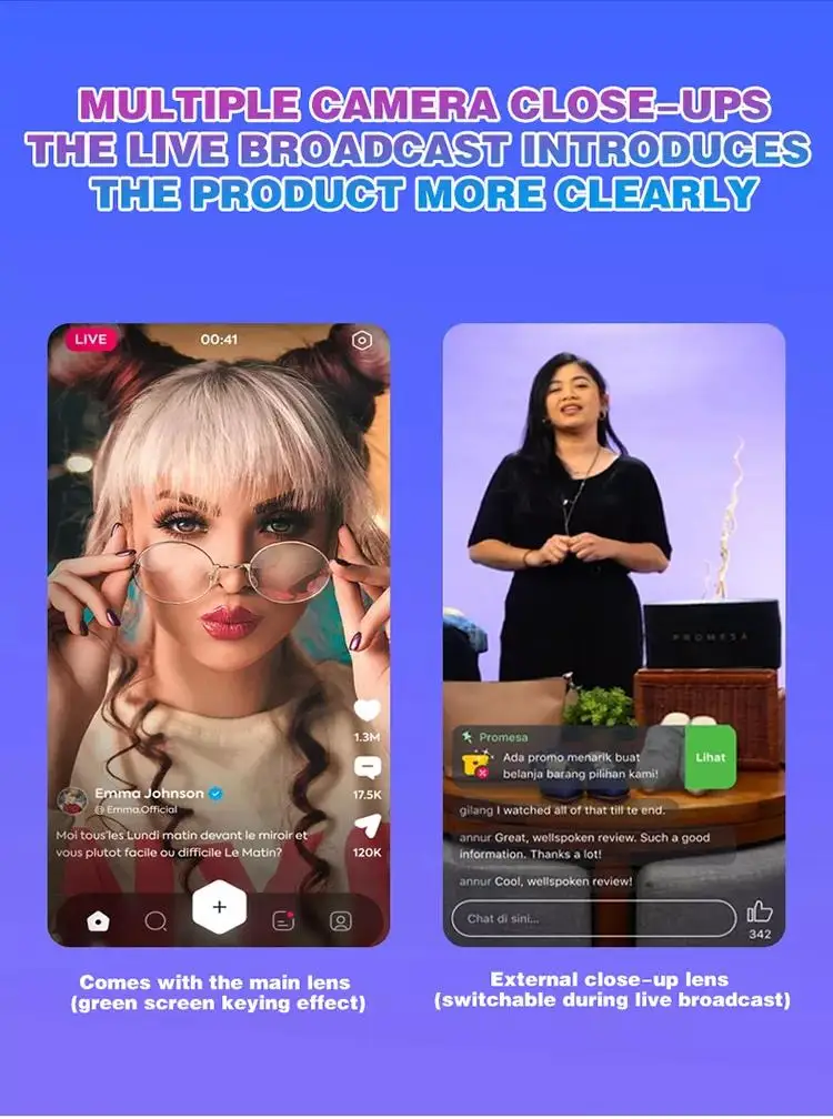 Live Stream Touch Screen Professional Android Smart All In One Live