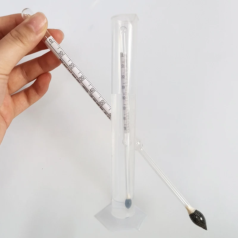 Hydrometer Density Meter Baume Meter Cool Leather Flour Concentration