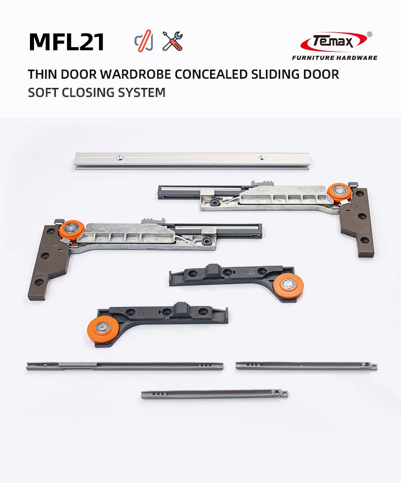 Double Track Wardrobe Closet Sliding Door Roller With Damper Buy Wardrobe Closet