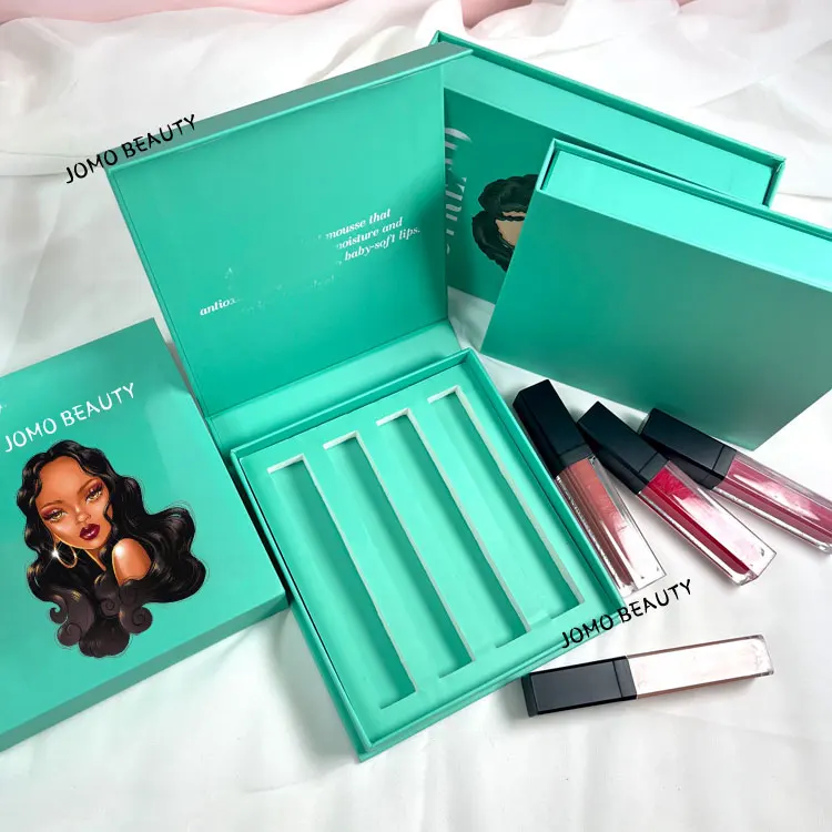 Personalized Matte Liquid Lipstick Set Boxes Printing Your Logo