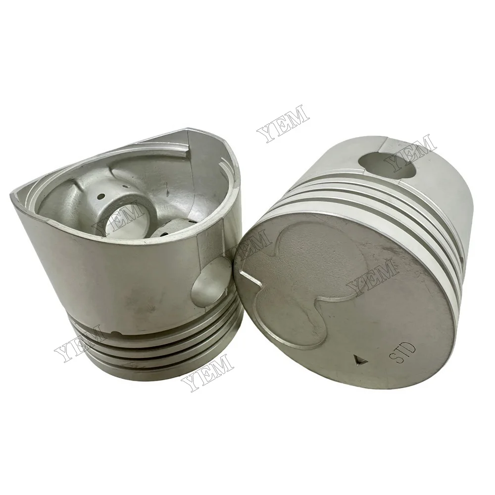 Piston Kit Compatible for Mitsubishi K4D Aftermarket Engine Spare Parts 5