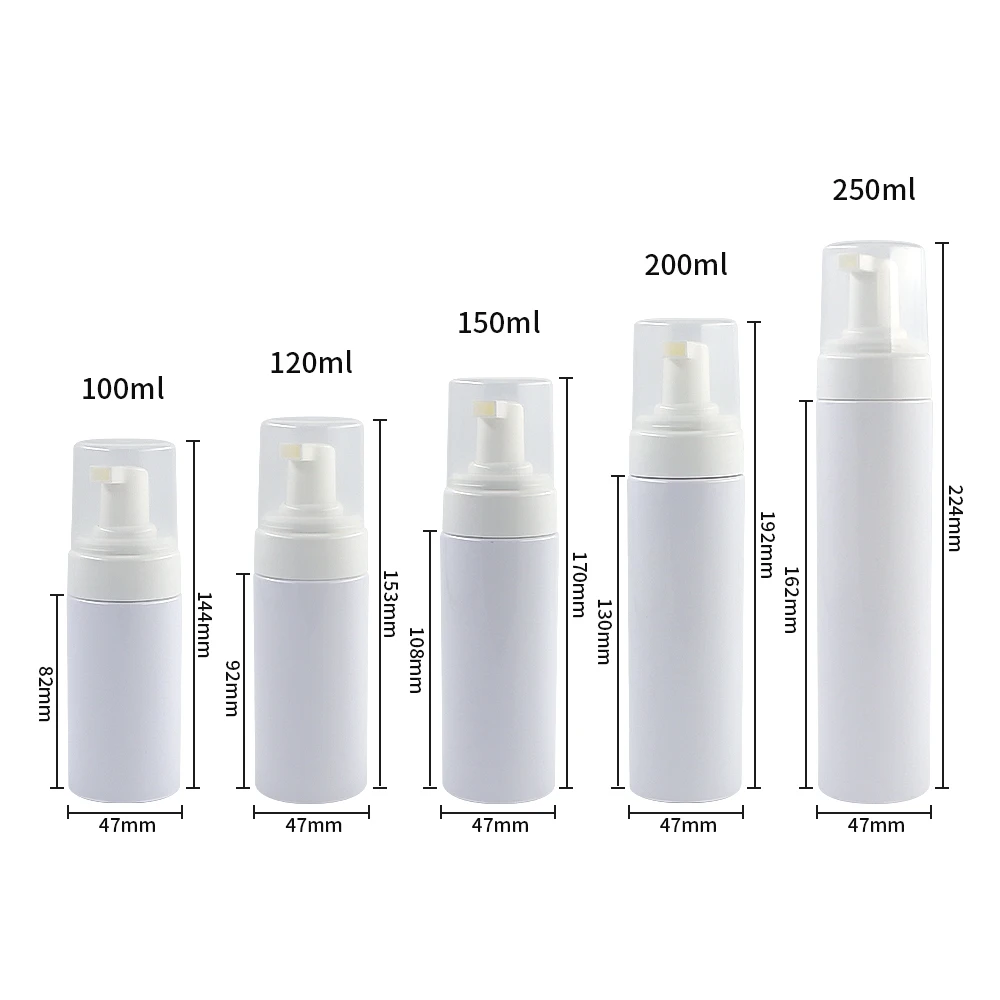 Custom Recycled 15ml Empty Replaceable Frosted White Round Eco Friendly Pp Airless Spray Pump Bottle 30ml 50ml