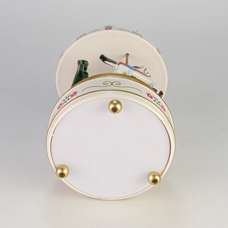 Classical Style Wind up Horse Carousel Music Box