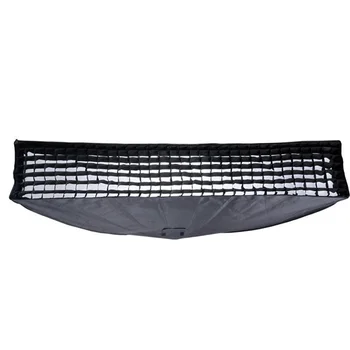 Godox 35*160cm 14"x 63" Rectangular Grid Honeycomb Soft Box Bowens Mount for Photo Studio Strobe Flash Light detail image