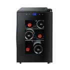OEM Wholesale Low Noise 6 Bottles Wine Cooler Counter Wine Chiller With Led