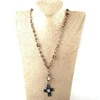 white metal cross