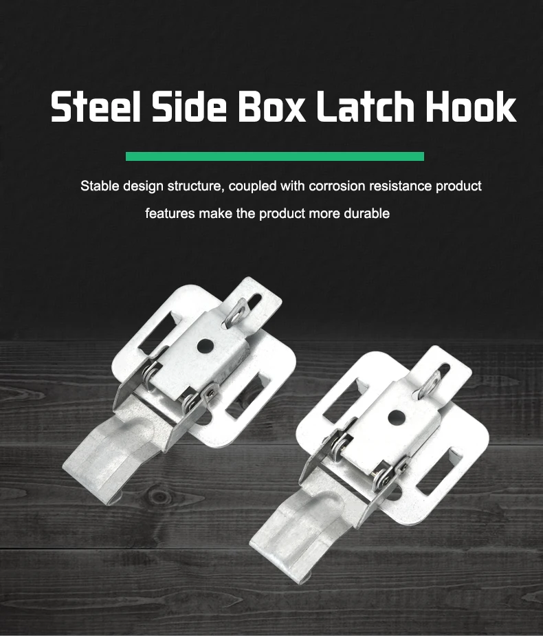 Galvanized Iron Sheet Latch Toggle Heavy Duty For Steel Side Tool Box