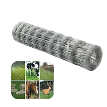 Low Price Farm Cattle Fencing Poles Posts Chicken Goat and Cattle Fencing Wire Galvanized Iron Fence Metal Customized Package