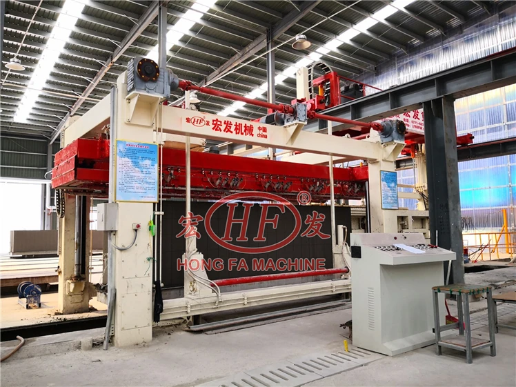 Hongfa AAC Bricks Making Machinery ALC Wall Panel Production Line Equipment to Make Aac Block Aerated Concrete