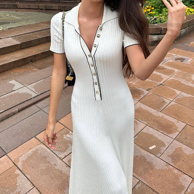 chinese dress ladies Twilight Moments Long Sleeve Knit Dress Hot Pink