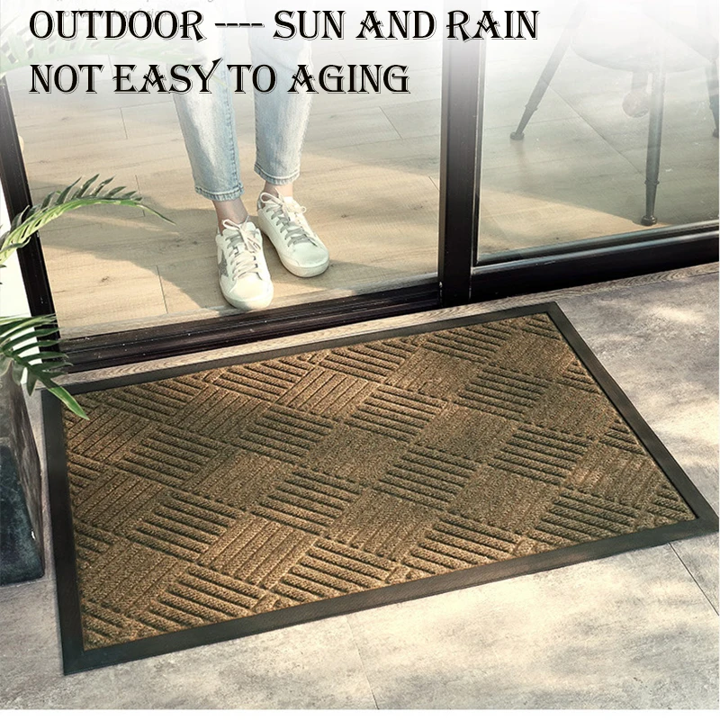 Wholesale Cheap Door Mat Rubber Mats Door Indoor Outdoor Foot Door Mats