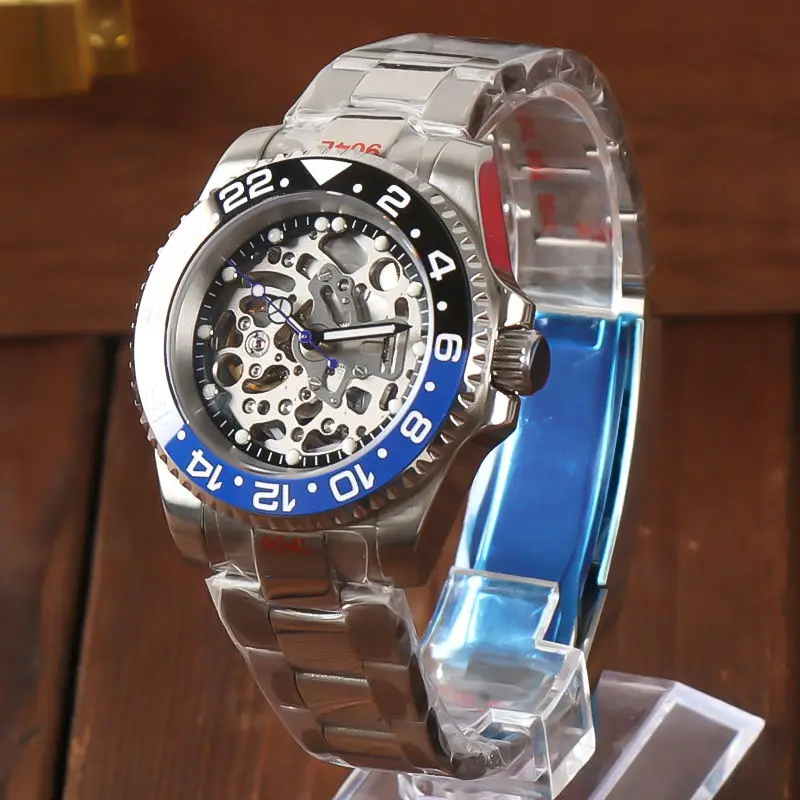 40MM GTM Automatic Watch with Custom Logo & Seiko NH34 Movement