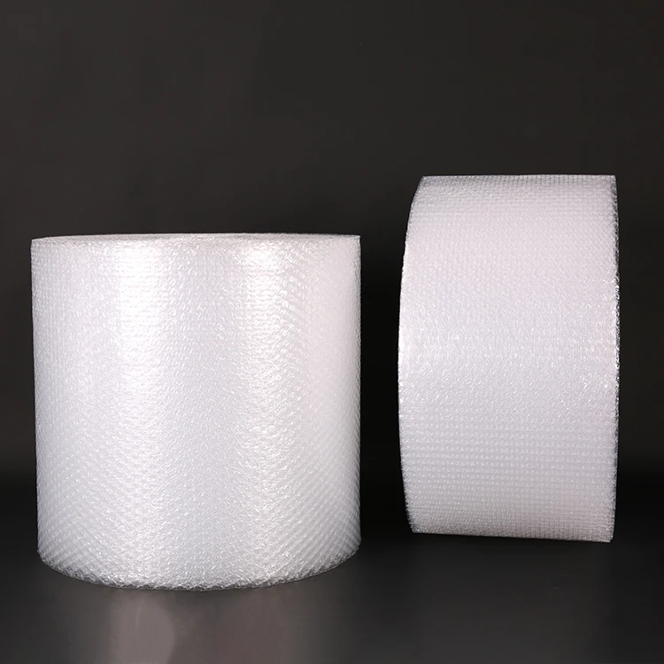 Cheap High Quality Small MOQ Transparent Plastic Wrap Bubble Roll with Fragile Mail Shipping