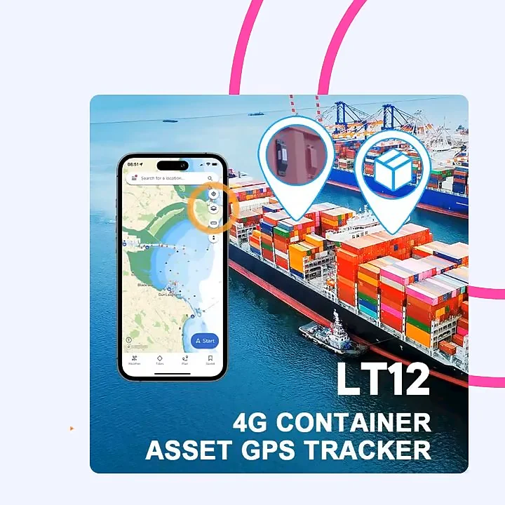 Container Gps Tracker Detect Container Fold Status 8years Without ...