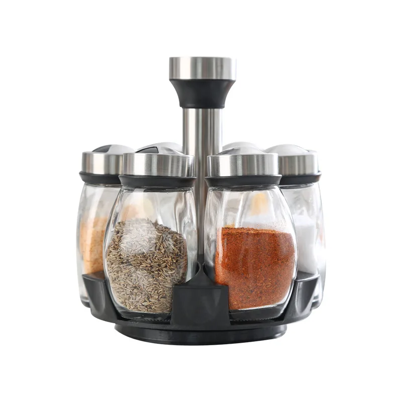 Buy Wholesale China Kitchen Seasoning Condiment Bottles Can Set Light  Luxury Kitchen With Spices Spoon Salt Shaker Tank & Kitchen Supplies  Seasoning Jar Set at USD 0.05