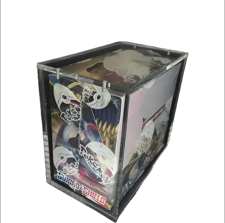 magnetic acrylic booster box case EVORETRO - Acrylic Case For Small Display Pokemon Japanese 1pc - Accessories For cards main image 0