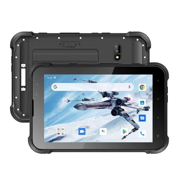 T85S 8000mAh 1000 nit IP67 Waterproof Android Tablet PC Kiosk Octa Core 8 inch 4G Industrial Rugged Tablet with 2D Scanner NFC