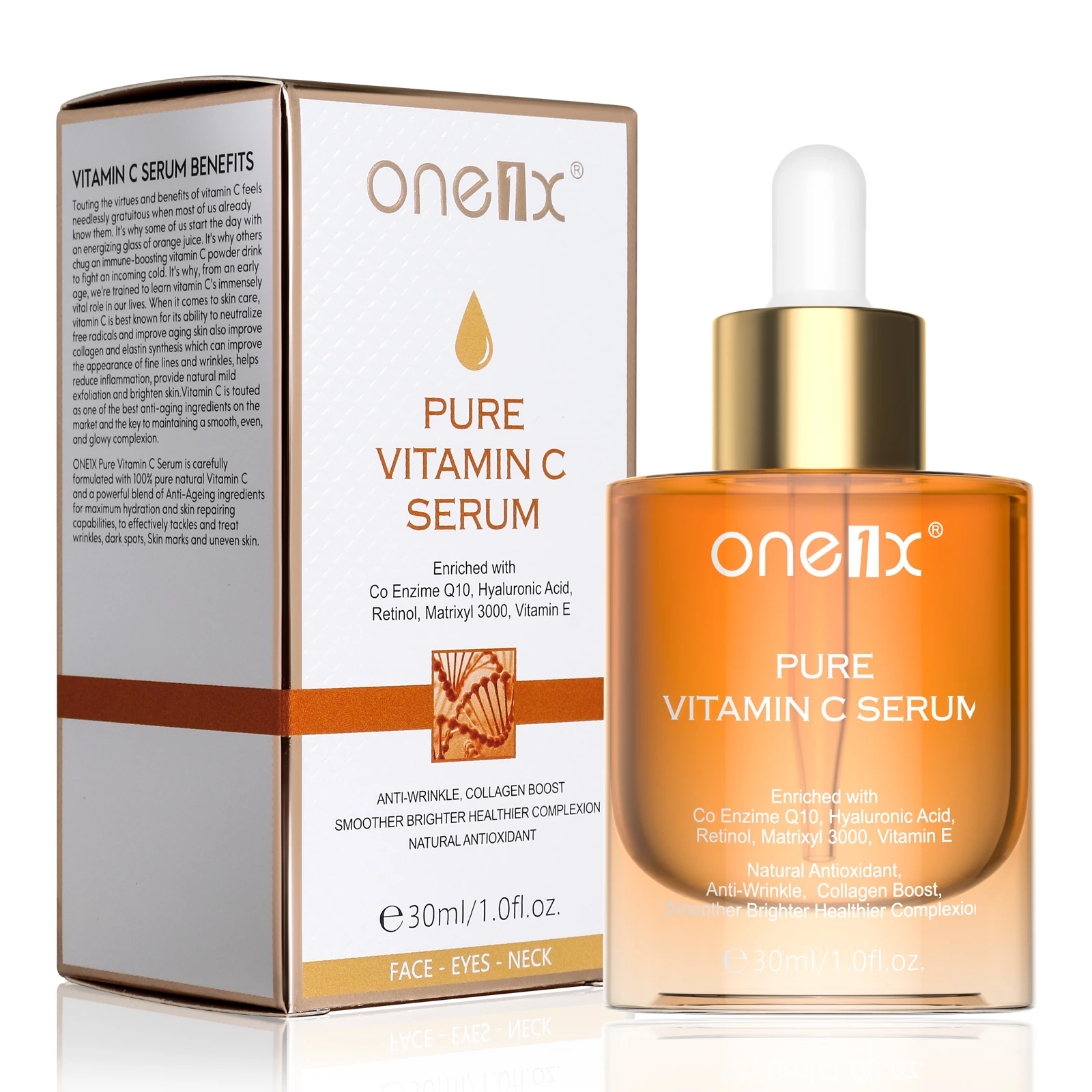 ONE1X Vitamin C Serum - Hydrating, Nourishing, Anti-wrinkle