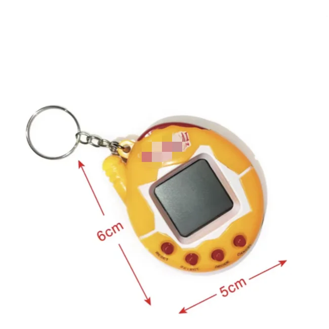 Высококачественная Классическая ностальгическая портативная мини-игровая консоль виртуальная игра для домашних животных с брелоком электронная игрушка для домашних животных