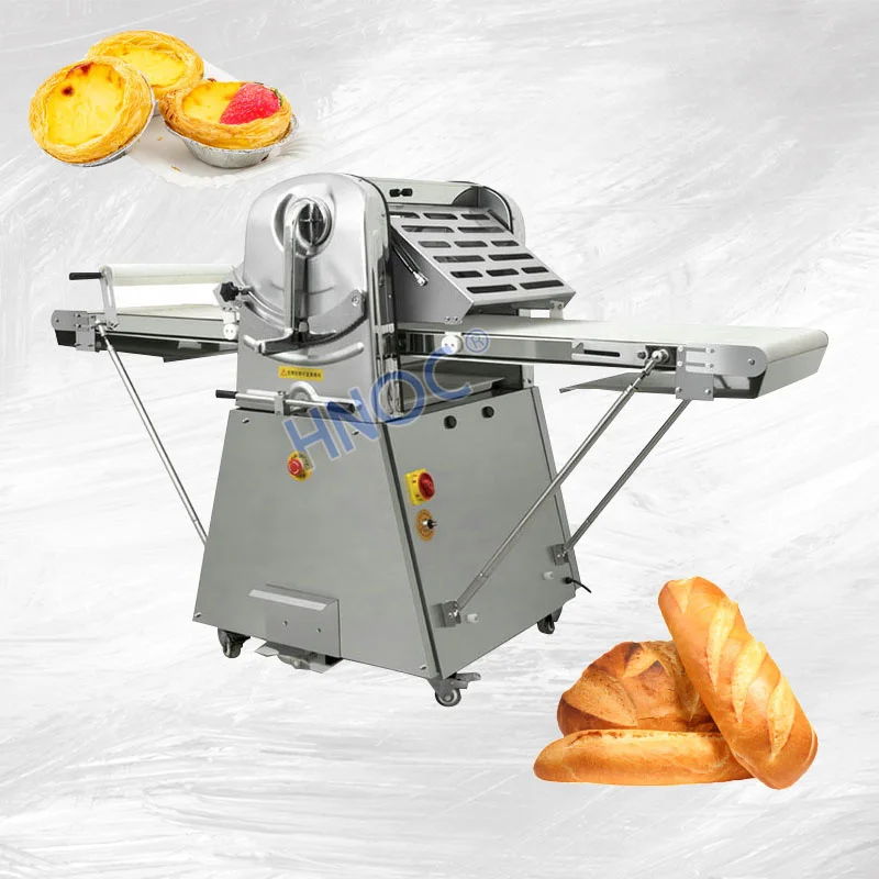 Automatic Pizza Roller Machine Baklava Donut Pastry Donut Sheeter and Cutter Fondant Sheeter Machine