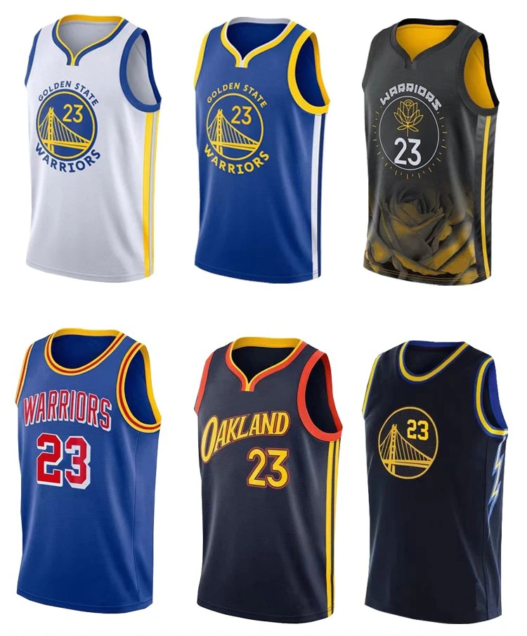 Wholesale Men's Golden State Warrior Jersey Stitched Basketball 