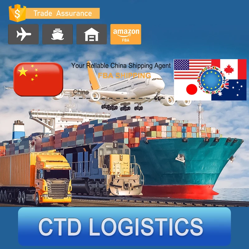 CTD логистика FBA AMAZON от двери до двери DDP морской/Воздушный экспедитор доставка агент в AMZ Canada/CA FBA