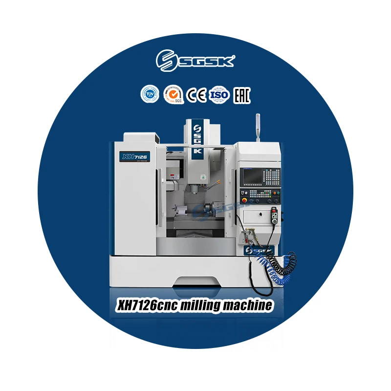 XH7126/XK7126 CNC Milling Machines - Precision & Efficiency