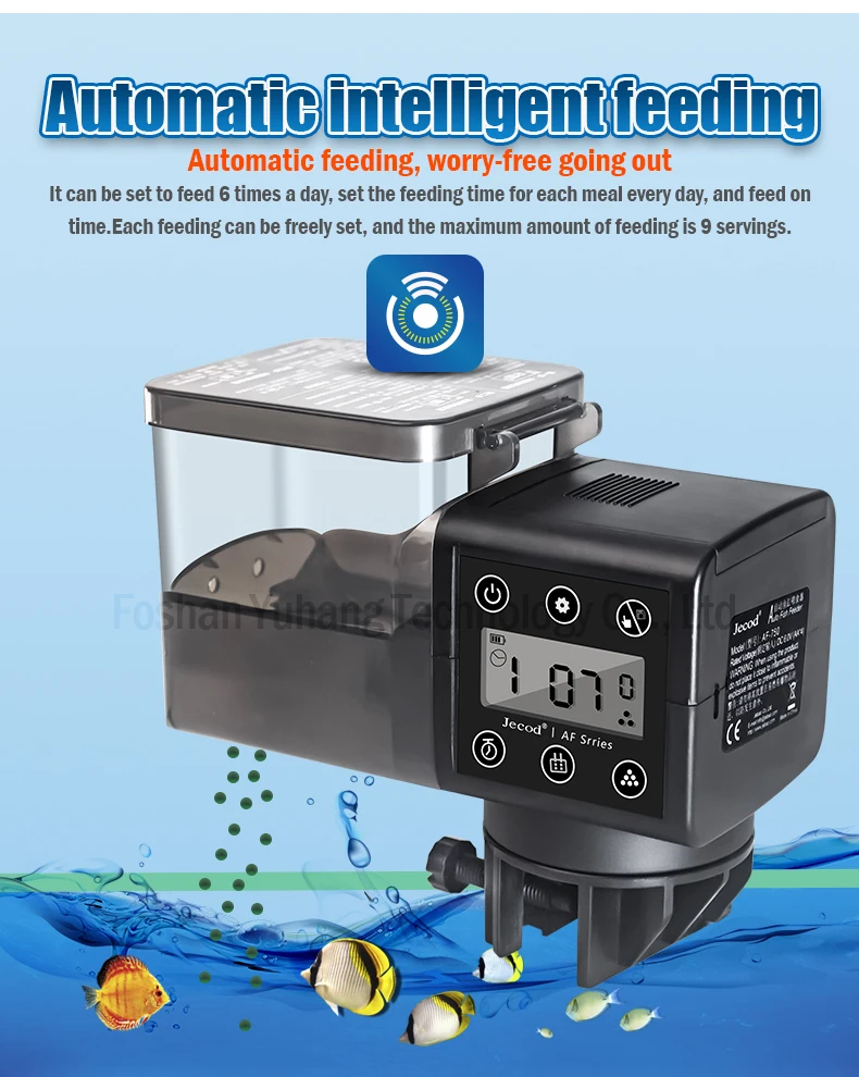 Jebao&Jecod DFD Series 1000ml Eco-friendly Plastic Square Aquarium Automatic Bluetooth Smart IC Control Fish Living Room Box product detail 4