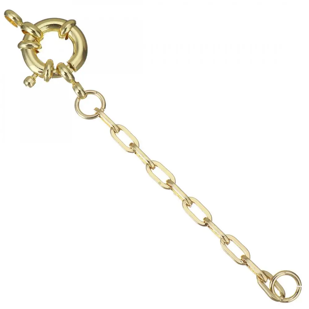 Brass Gold Plated Diy Jewelry Extender 