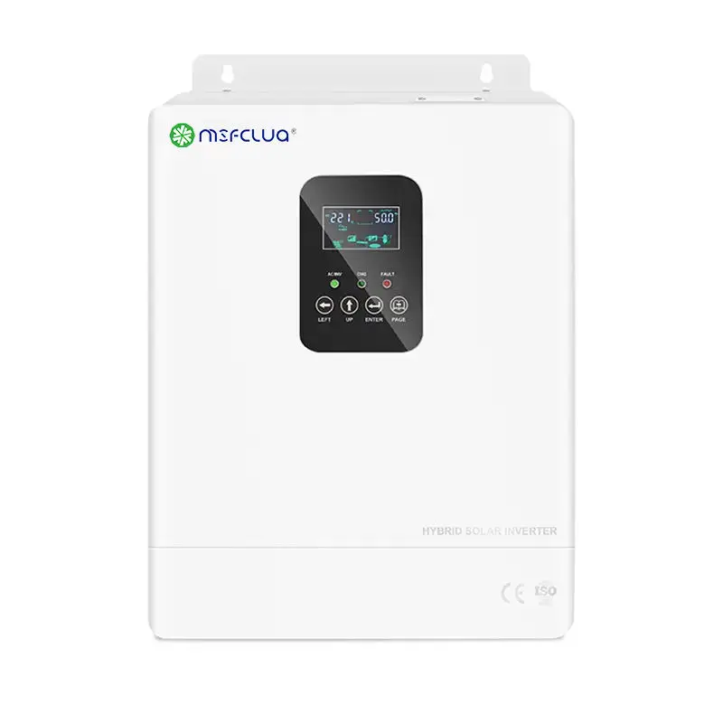 110V 220V Adjustable Output Voltage 3KW 5KW Solar Inverter 24V 48V DC/DC  DC/AC 3000w 5000w Mppt Solar Hybrid Inverter