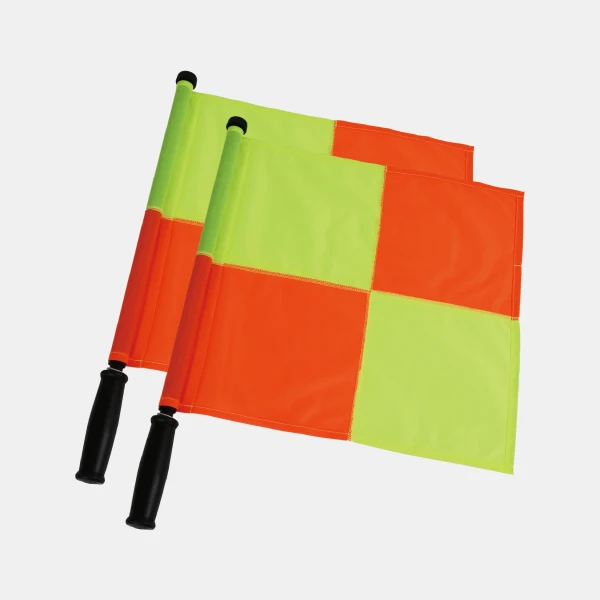 Referee Linesman Flags Rugby Soccer Hockey Football World Cup Diamond Style Flag 