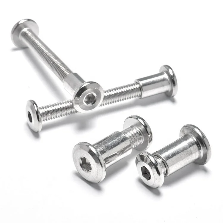 Stainless Steel Male Female Screw Chicago Screws Countersunk Aluminum
