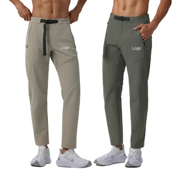 OEM Big brand quality pants sports outdoor autumn quick-drying soft shell pants men's hiking fitness running casual pants