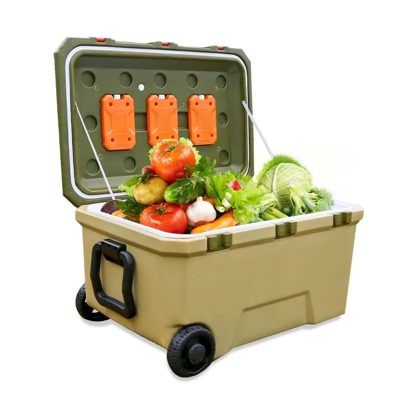 Direct Sales 4 in 1 Cooler Combos 16L to 145L Storage Food Cooler Box Ice Chest Cooler Sets with Wheels