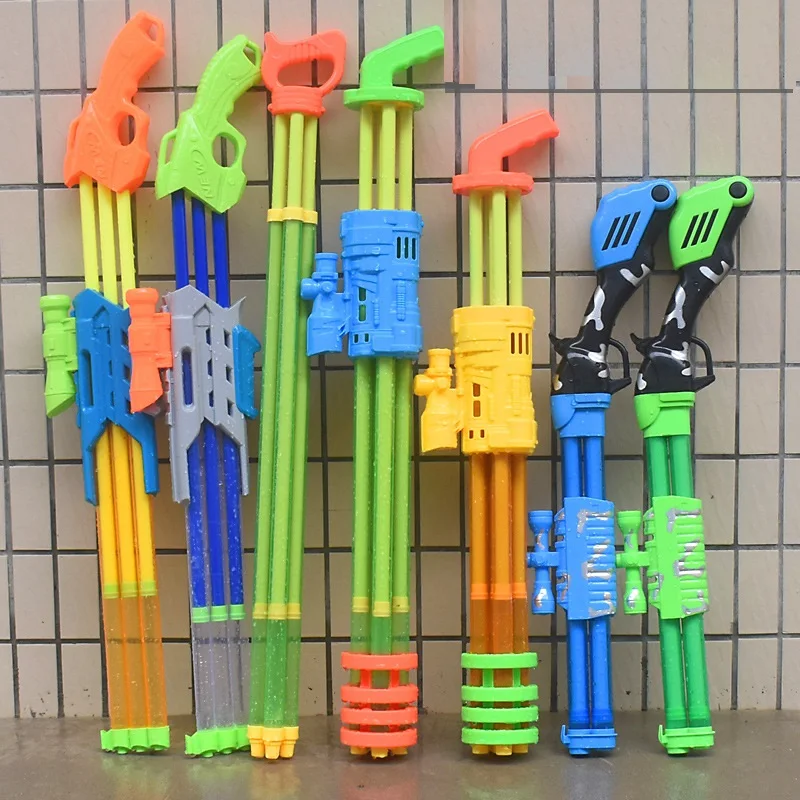 Aijh New 56cm Water Gun Summer Beach Set Outdoor Games Toy Super Long 5