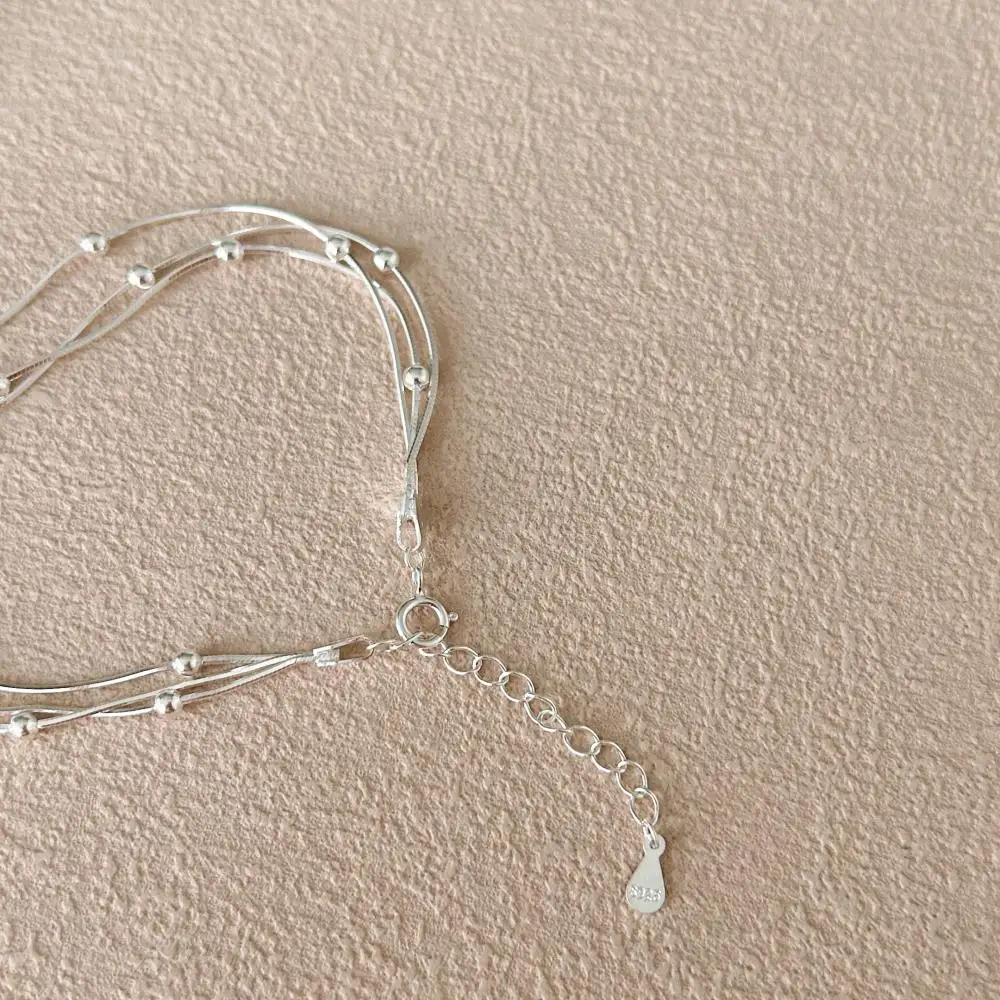 KAKODIY Unique Design 3 Cord 925 Sterling Silver Bracelet for Wedding Engagement Jewelry detail 6