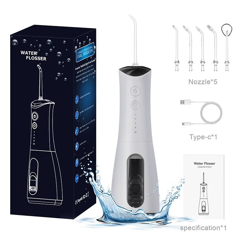 Cepillo Amazon Irrigador Bucal Portatil Kit De Cuidado Dental