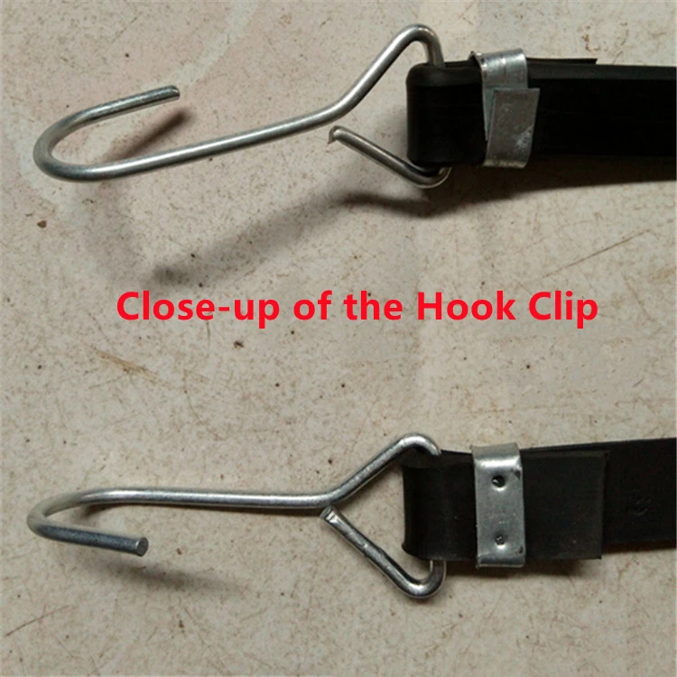 Bicycles Motorcycles Custom Luggage Ropes Belt Elastic Luggage Straps With Hook