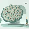 Azul floral, 70% de descuento, estilo portátil.