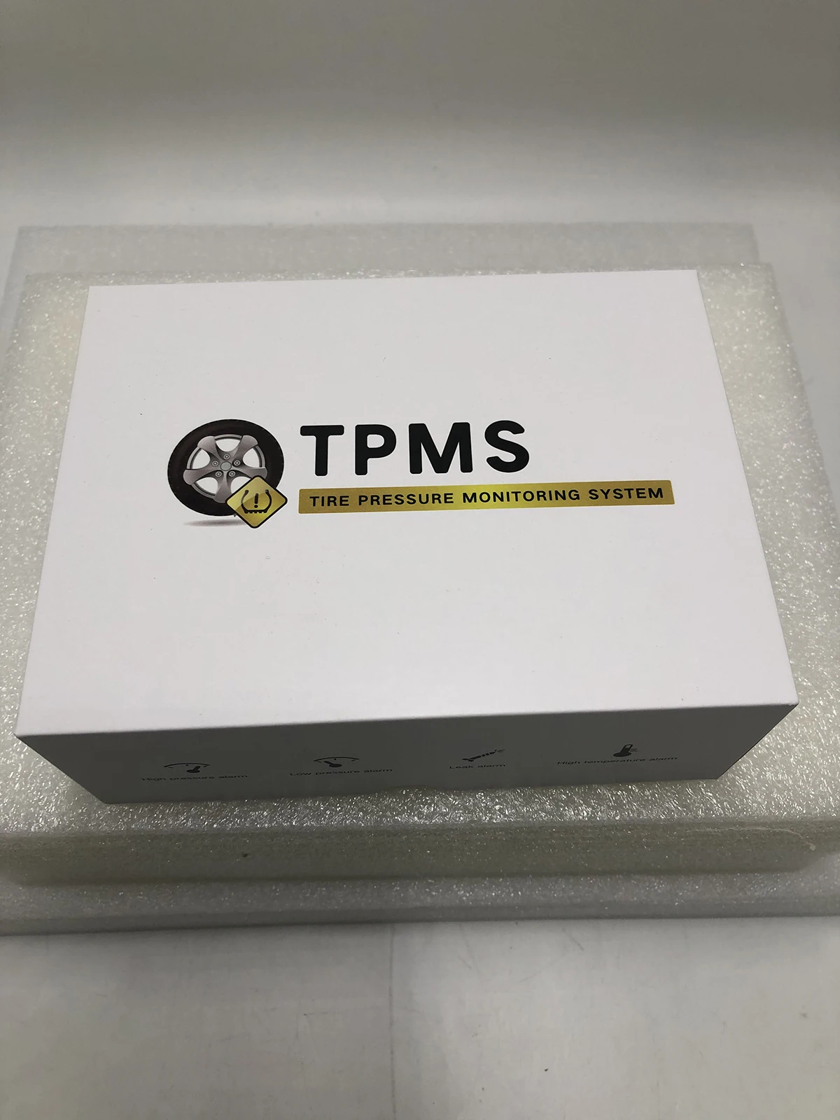 Автомобильный датчик давления в шинах, умная система мониторинга, беспроводной светодиодный дисплей TPMS с 4 внутренними TPMS датчиками