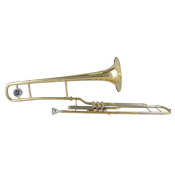 Lacquer Surface Bb Key Piston Valves Trombone Made in China