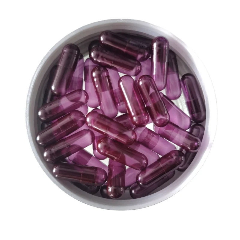 Пустые раздельные ваганские капсулы для порошка