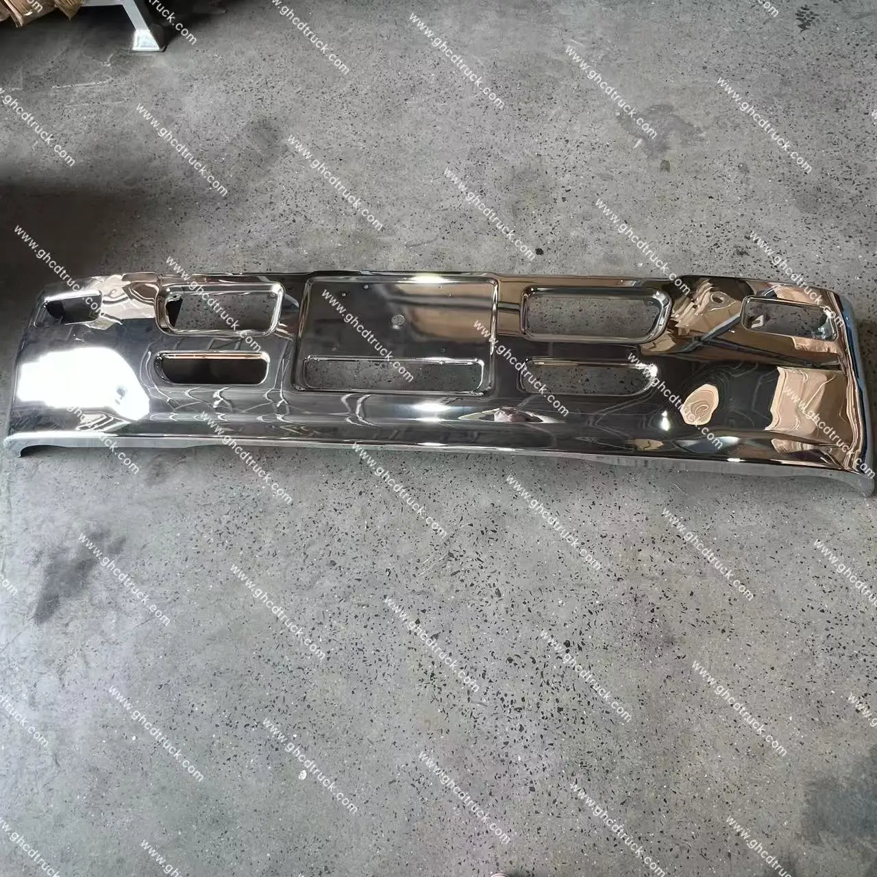 GHCD 2.2M Chrome Metal Bumper High Quality Hot Product for HINO Profia Narrow Body ISUZU MITSUBISHI NISSAN Condition New