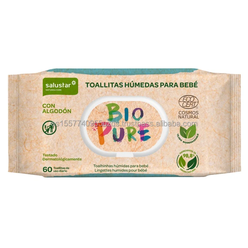 Best Biodegradable Baby Wet Wipes Biopure For Cleaning The Babies With