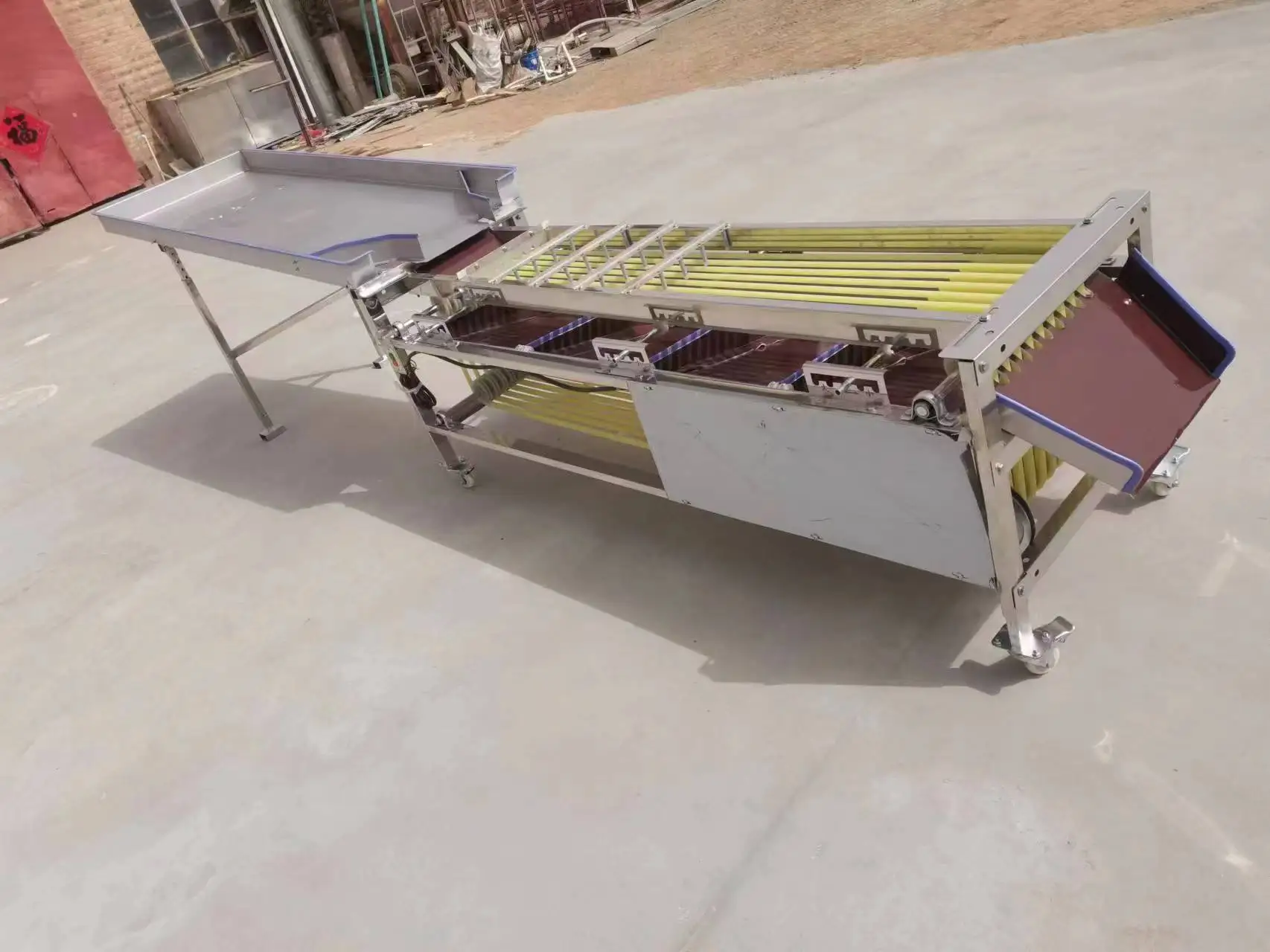 Fruit Blueberry Blueberries Sorting Grading Machine Sorter Grader Machine Line Classifying Machines